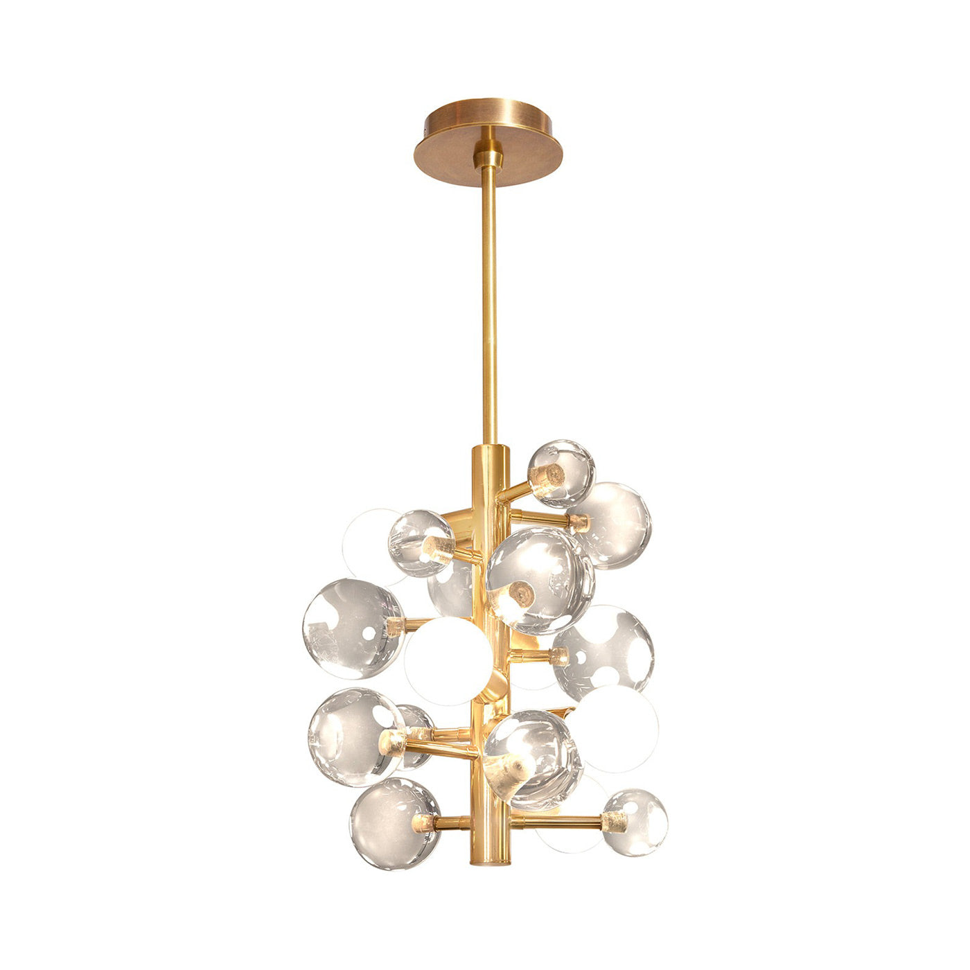 Globo Chandelier in Detail.