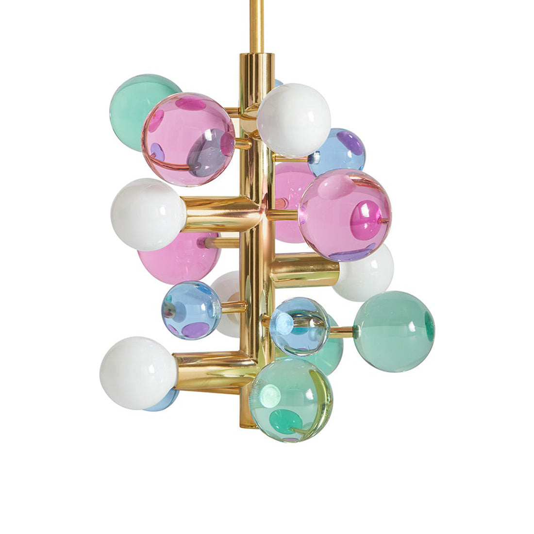 Globo Chandelier in Detail.