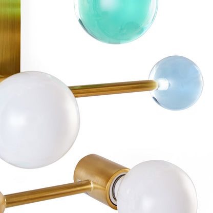 Globo Fretwork Wall Light in Detail.