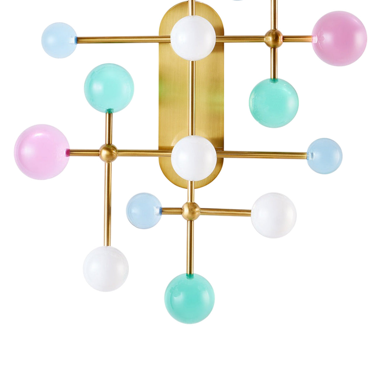 Globo Fretwork Wall Light in Detail.
