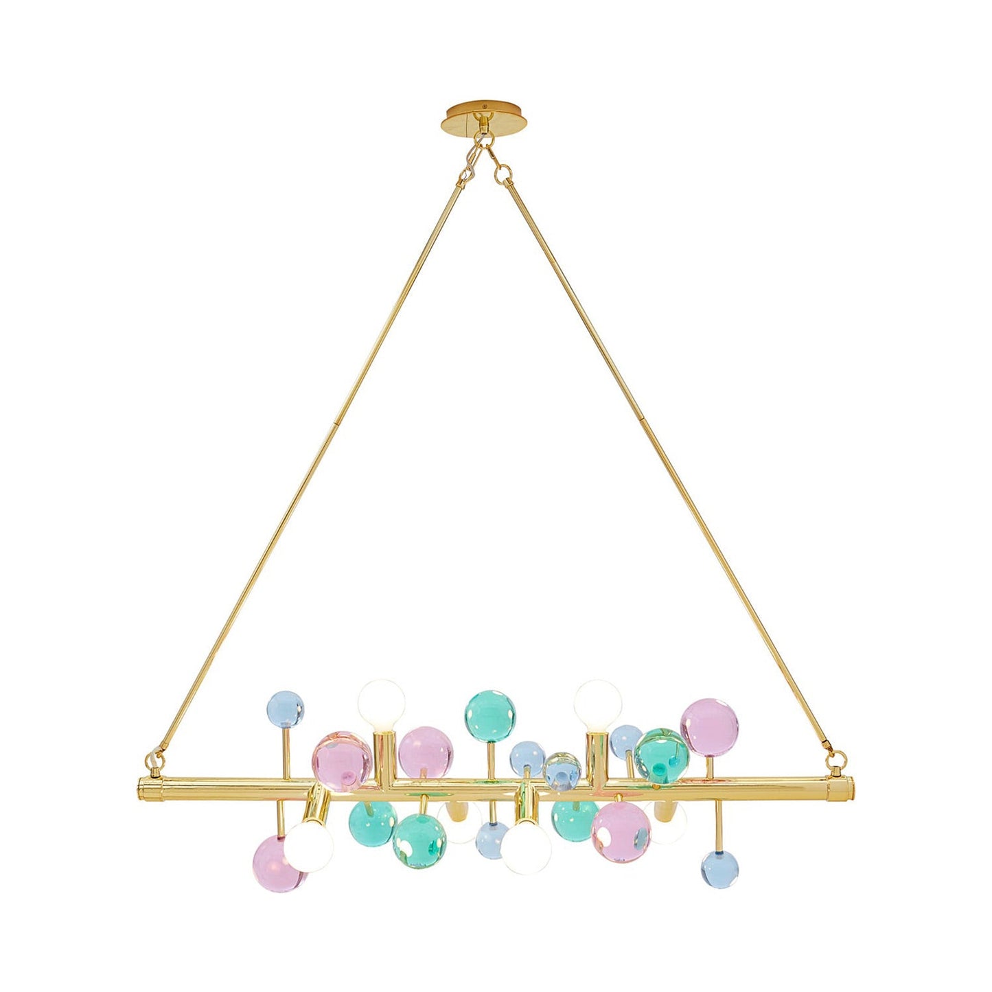 Globo Linear Chandelier.