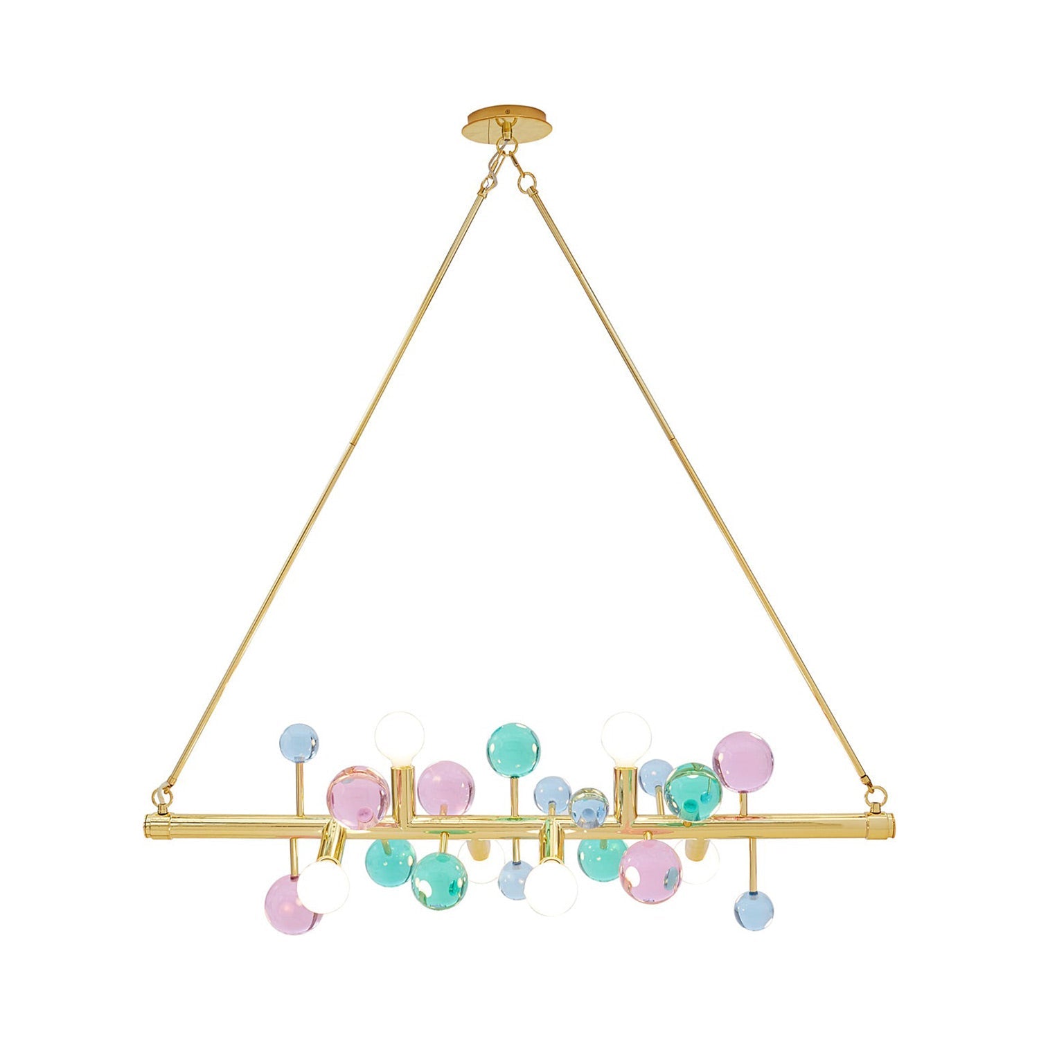 Globo Linear Chandelier.