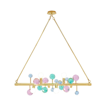 Globo Linear Chandelier.