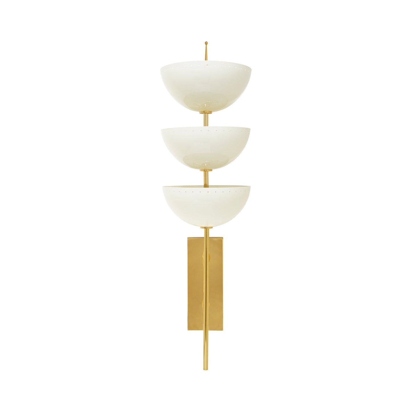 Lisbon Wall Light in Ivory.