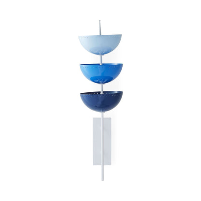 Lisbon Wall Light in Multi Blue.