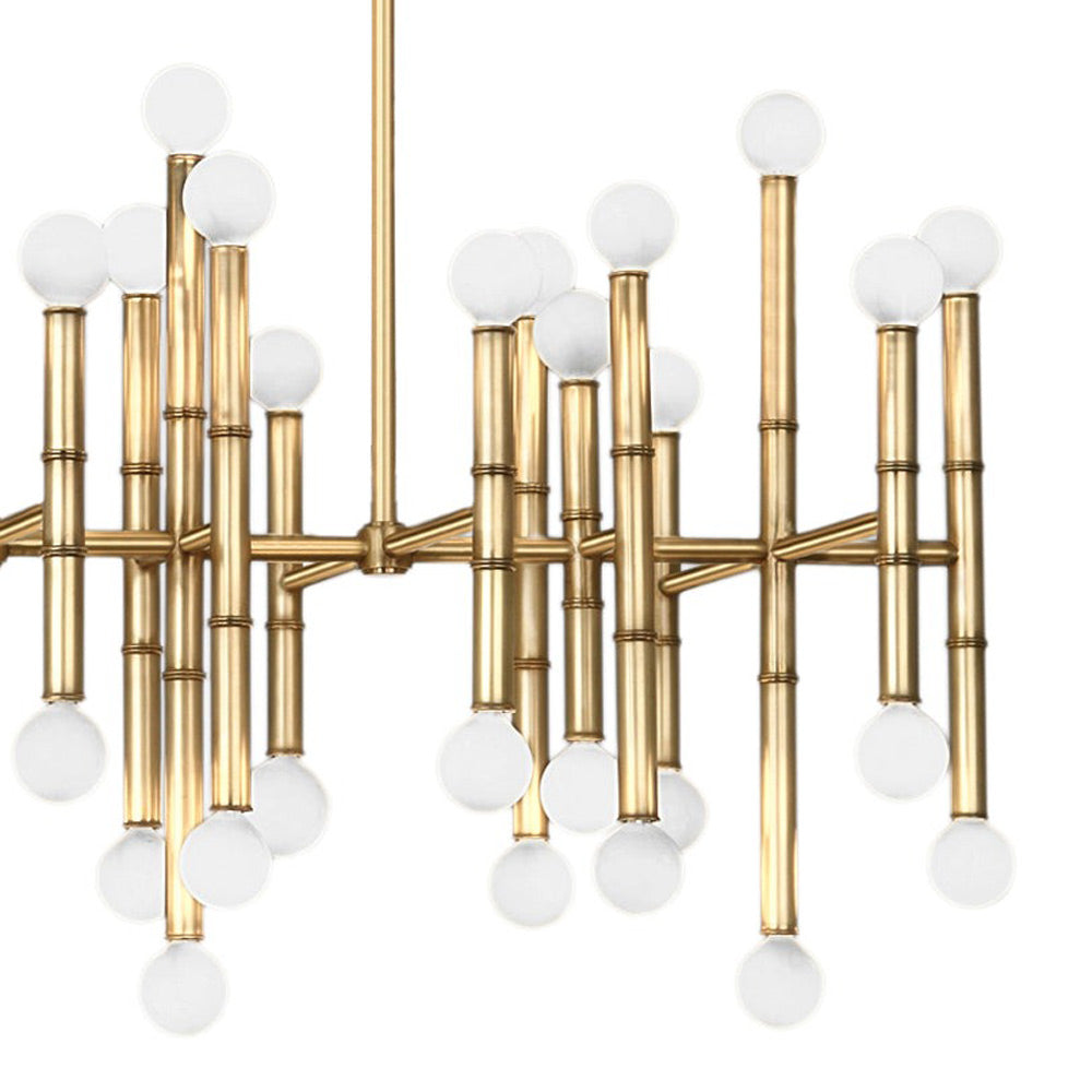 Meurice Rectangle Chandelier in Detail.