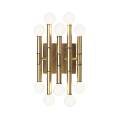 Meurice Wall Light in Modern Brass.
