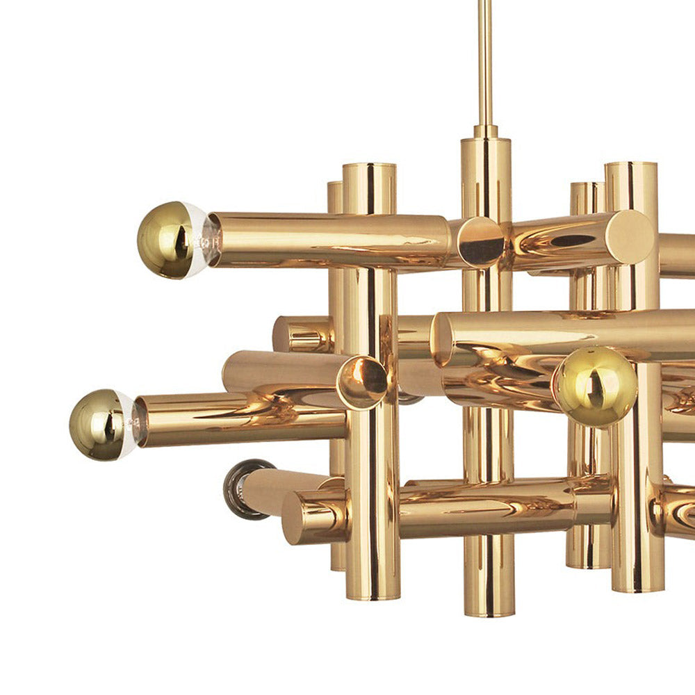 Milano Kinetic Chandelier in Detail.