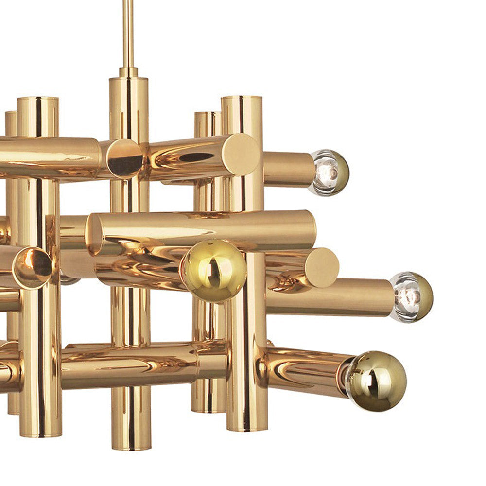 Milano Kinetic Chandelier in Detail.