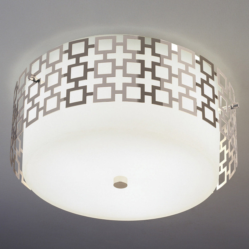 Parker Flush Mount Ceiling Light in Detail.