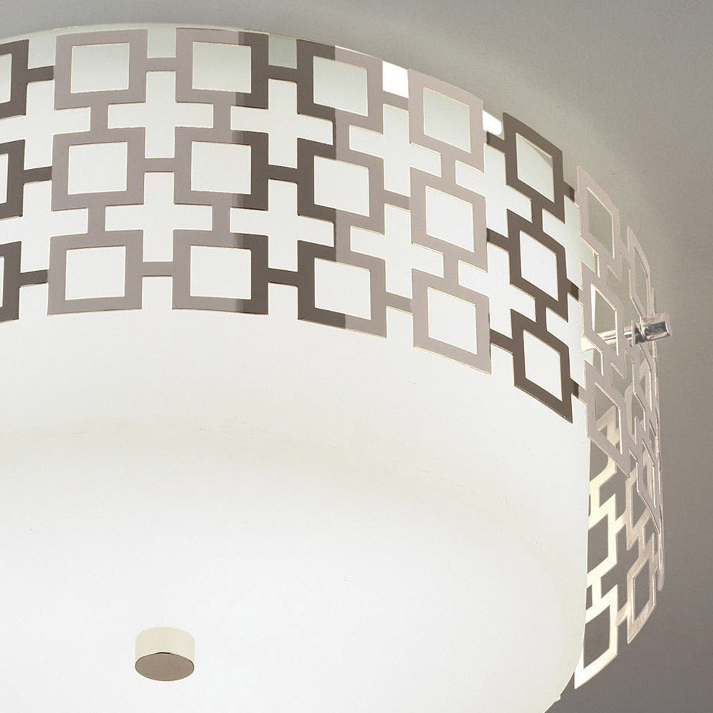 Parker Flush Mount Ceiling Light in Detail.