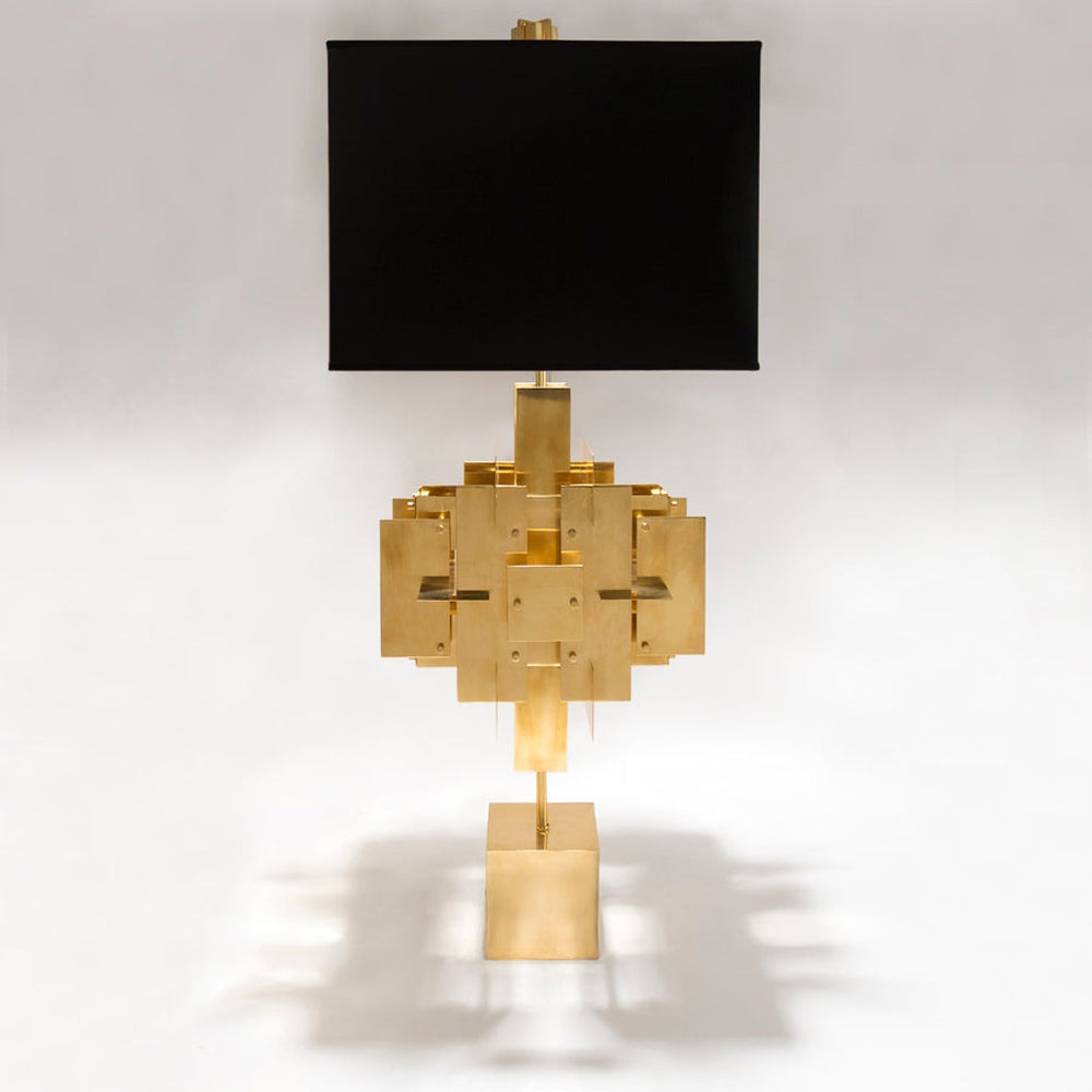 Puzzle Table Lamp in Detail.