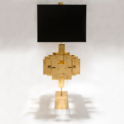 Puzzle Table Lamp in Detail.