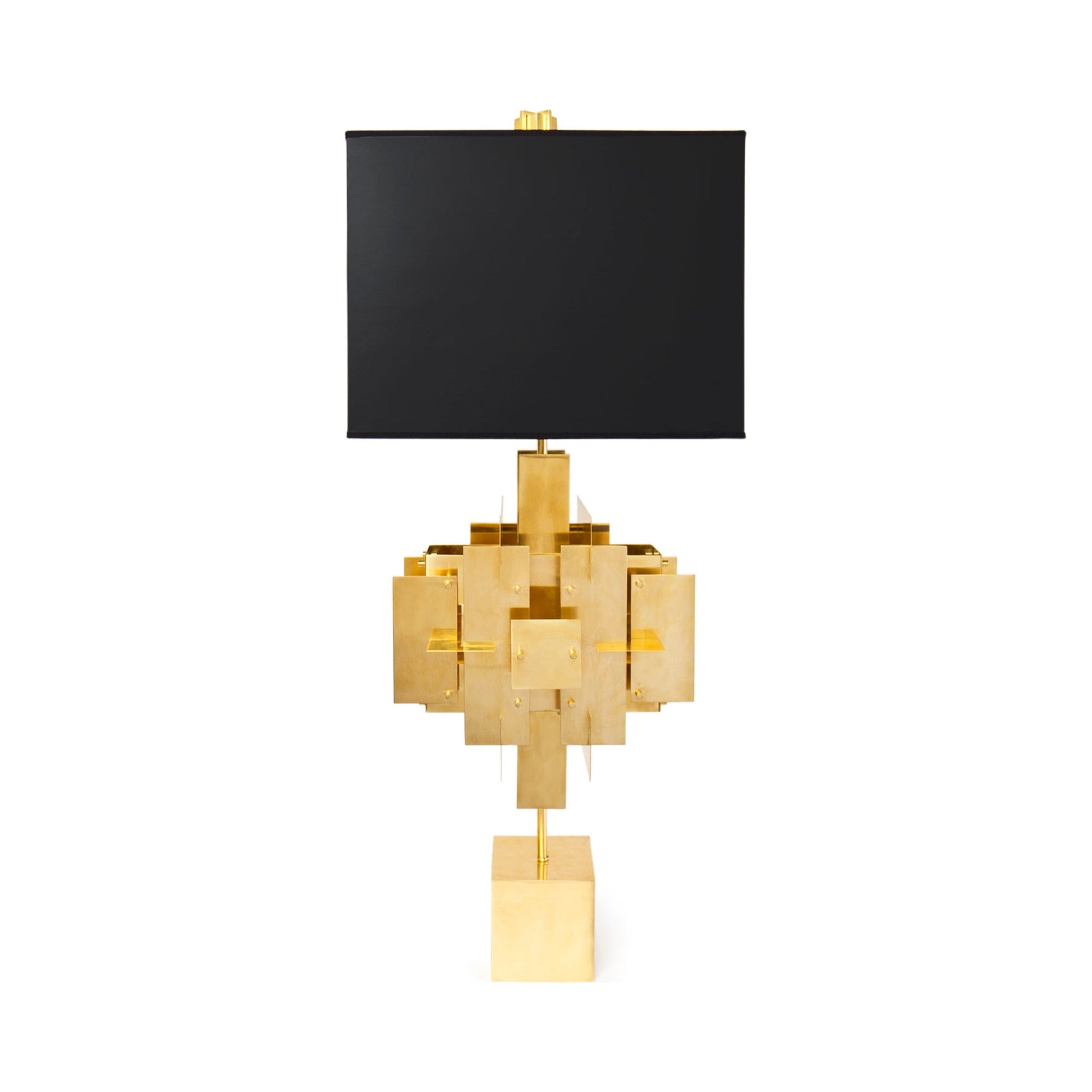 Puzzle Table Lamp in Detail.