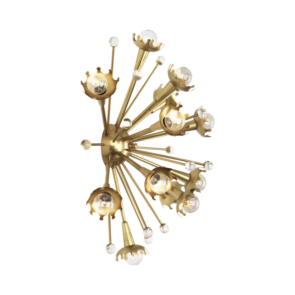 Sputnik Flush Mount Ceiling Light in Detail.