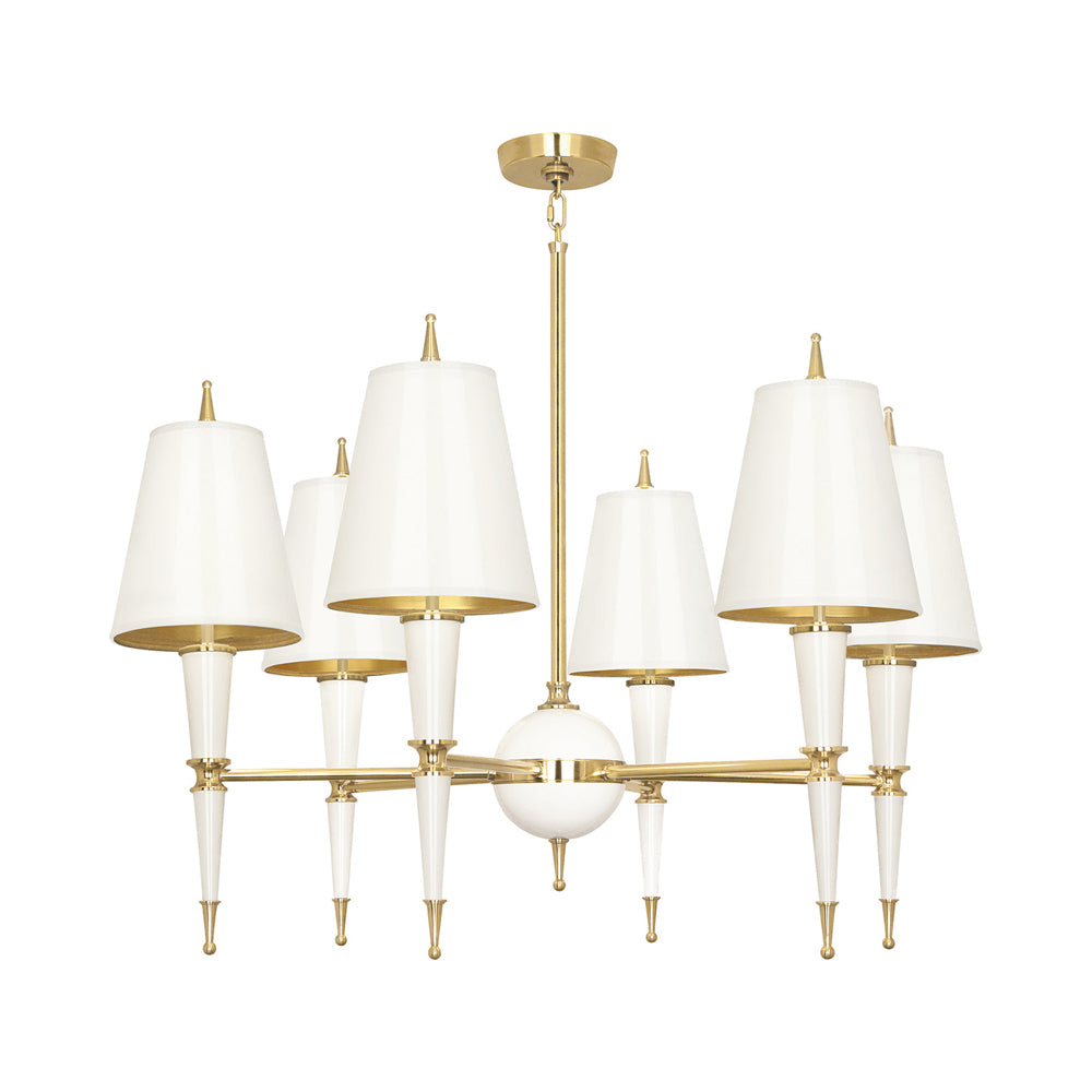 Versailles Chandelier in White.