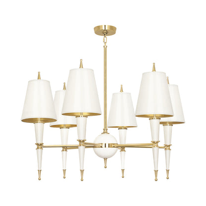 Versailles Chandelier in White.