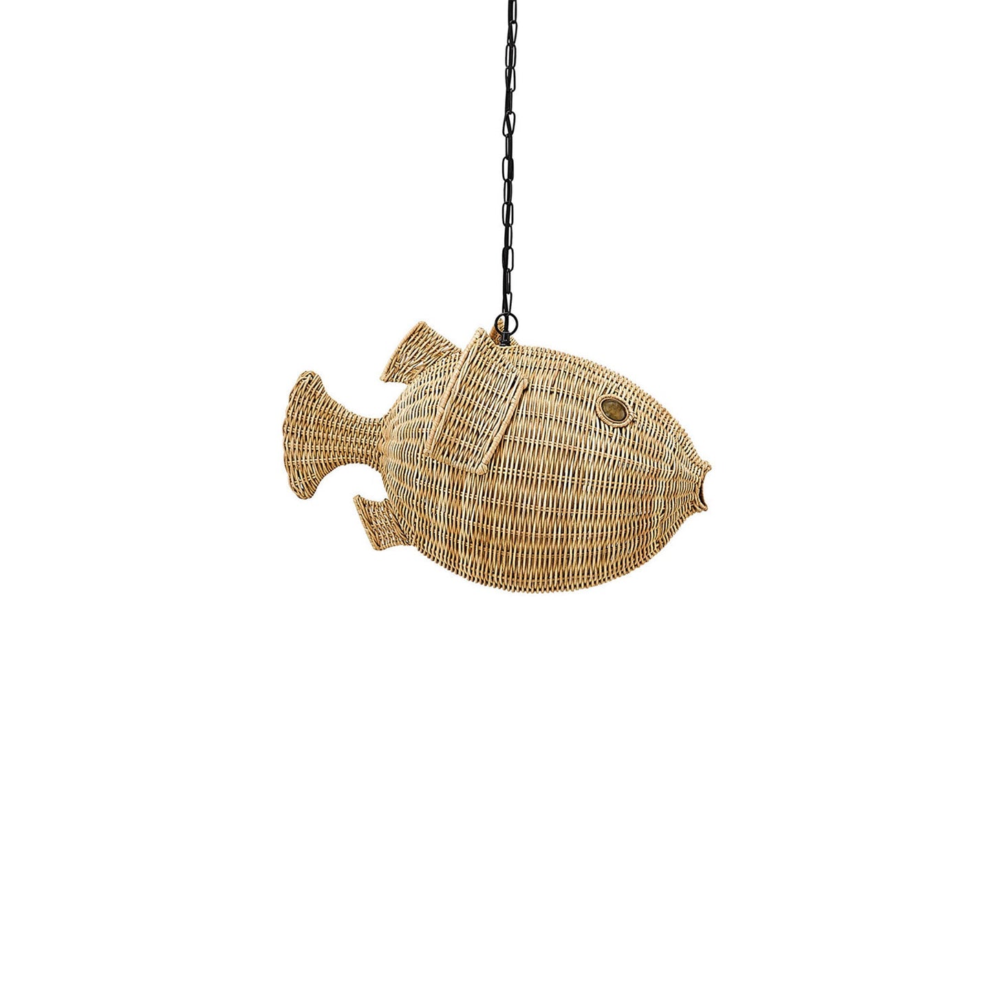 Wicker Pendant Light.