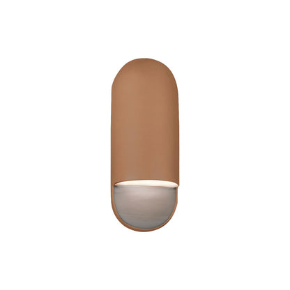 Ambiance ADA Capsule Outdoor Wall Light in Adobe (Small).