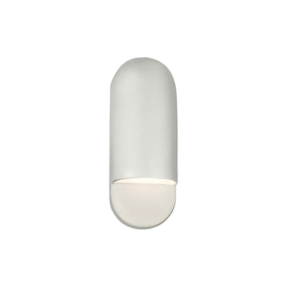 Ambiance ADA Capsule Outdoor Wall Light in Bisque (Small).