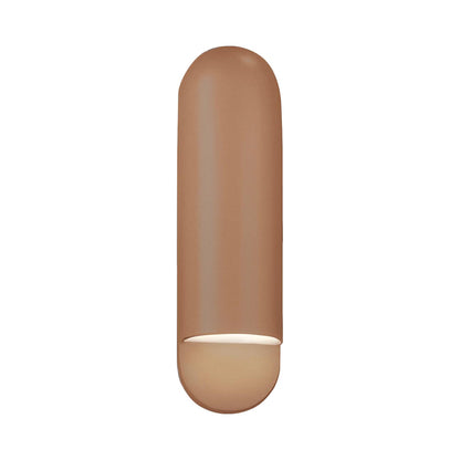 Ambiance ADA Capsule Outdoor Wall Light in Adobe (Large).
