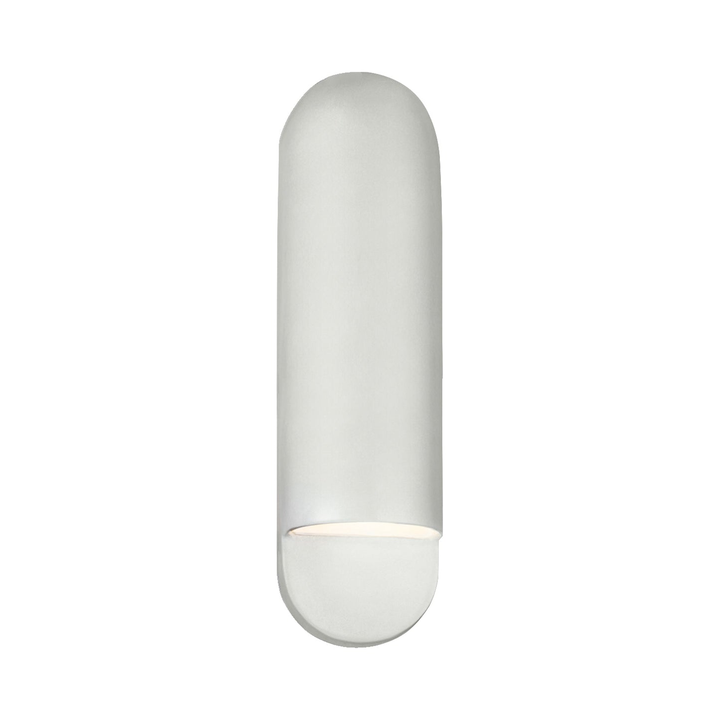 Ambiance ADA Capsule Outdoor Wall Light in Bisque (Large).