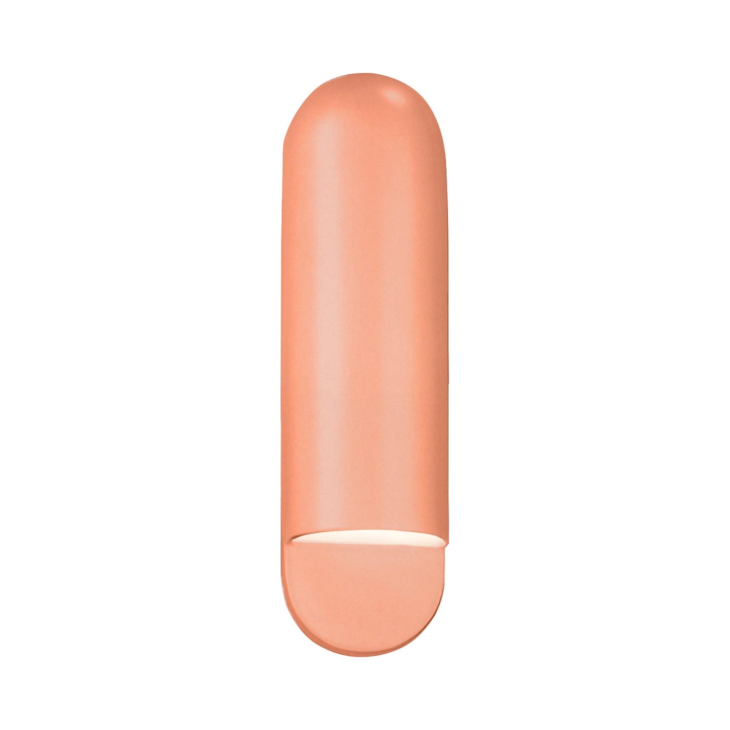 Ambiance ADA Capsule Outdoor Wall Light in Gloss Blush (Large).