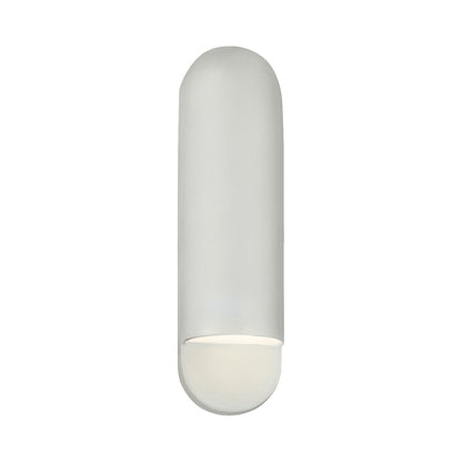 Ambiance ADA Capsule Outdoor Wall Light in Matte White (Large).