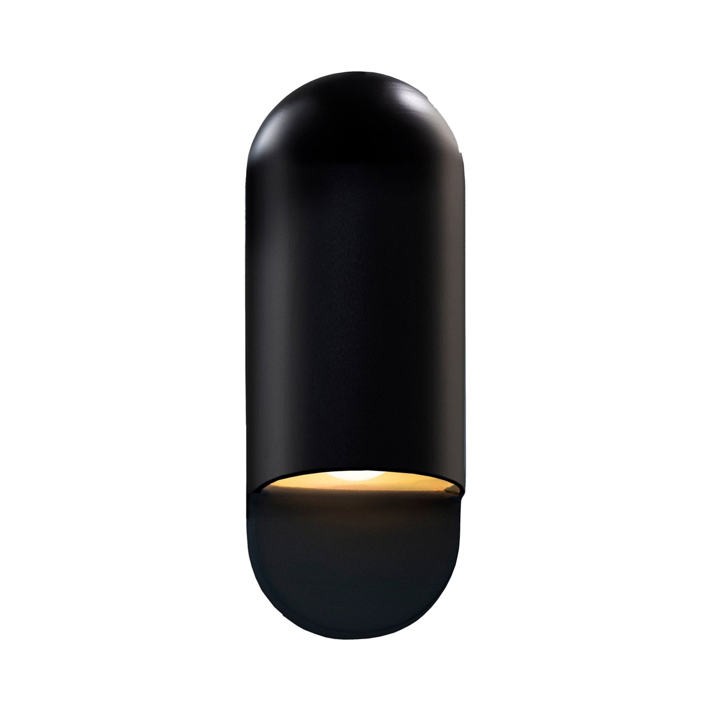 Ambiance ADA Capsule Wall Light in Carbon Matte Black.
