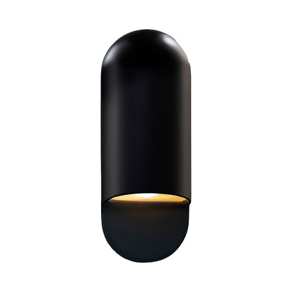 Ambiance ADA Capsule Wall Light in Carbon Matte Black.