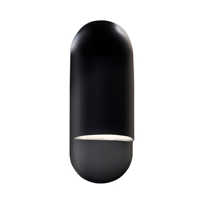 Ambiance ADA Capsule Wall Light in Gloss Black.