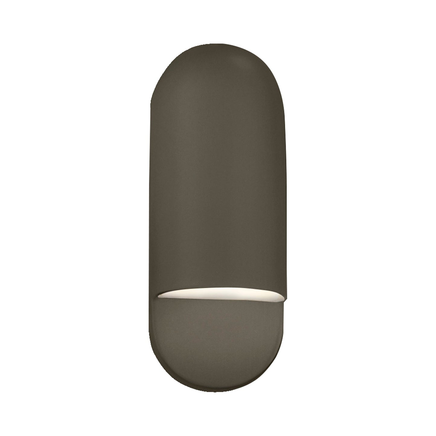 Ambiance ADA Capsule Wall Light in Pewter Green.
