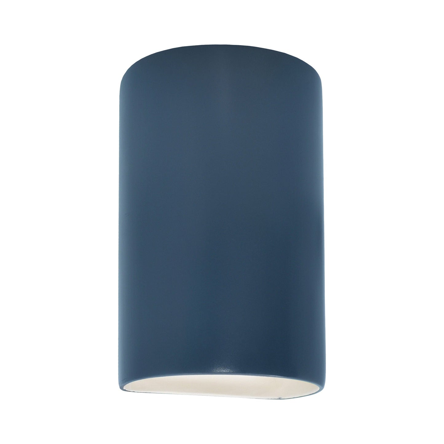 Ambiance ADA Cylinder Closed Top Outdoor Wall Light in Midnight Sky.