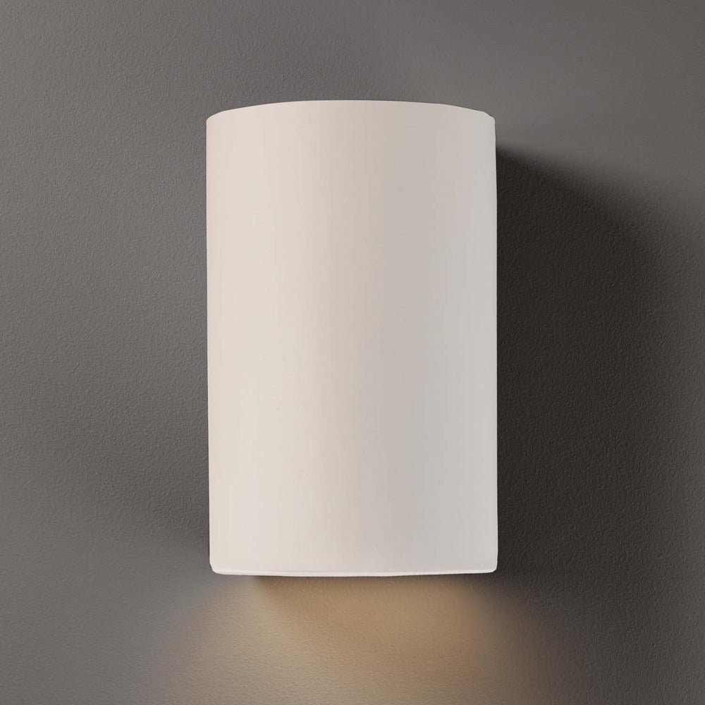 Ambiance ADA Cylinder Closed Top Outdoor Wall Light in Detail.