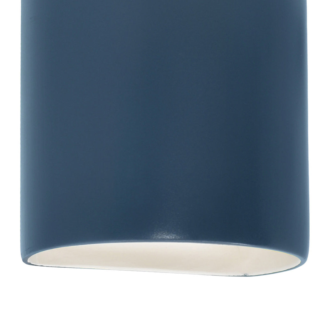 Ambiance ADA Cylinder Closed Top Outdoor Wall Light in Detail.