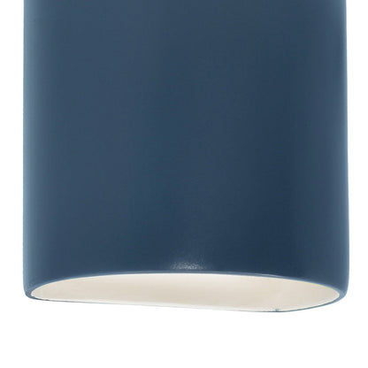 Ambiance ADA Cylinder Closed Top Outdoor Wall Light in Detail.