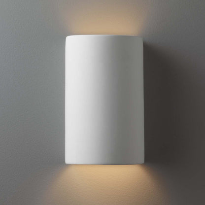 Ambiance ADA Cylinder Open Top and Bottom Wall Light in Detail.