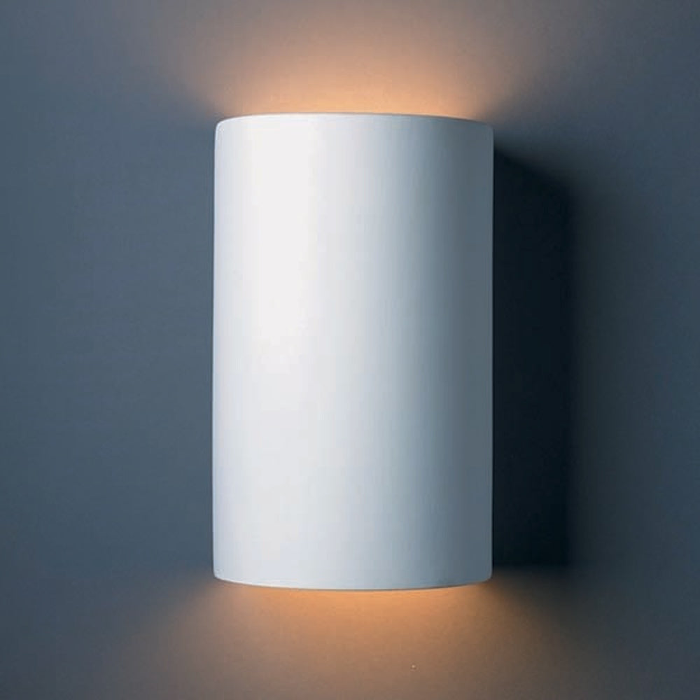 Ambiance ADA Cylinder Open Top and Bottom Wall Light in Detail.
