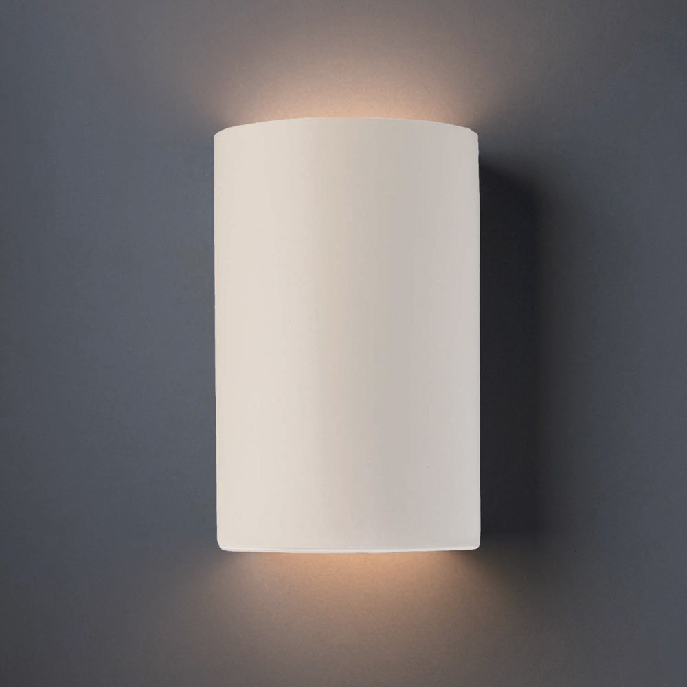 Ambiance ADA Cylinder Open Top and Bottom Wall Light in Detail.