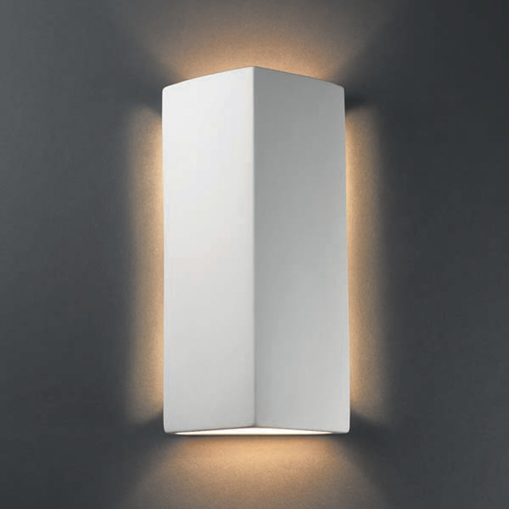 Ambiance ADA Peaked Rectangle Wall Light in Detail.