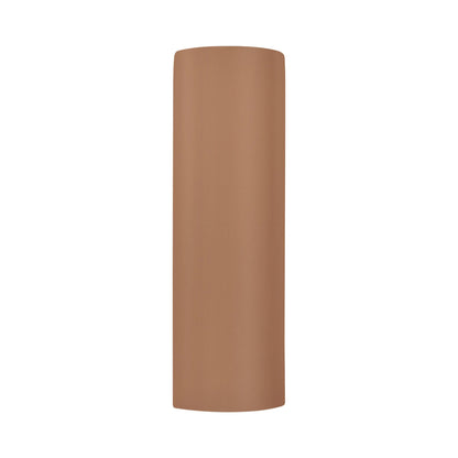 Ambiance ADA Tube Closed Top Outdoor Wall Light in Adobe.