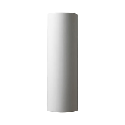 Ambiance ADA Tube Closed Top Outdoor Wall Light in Bisque.