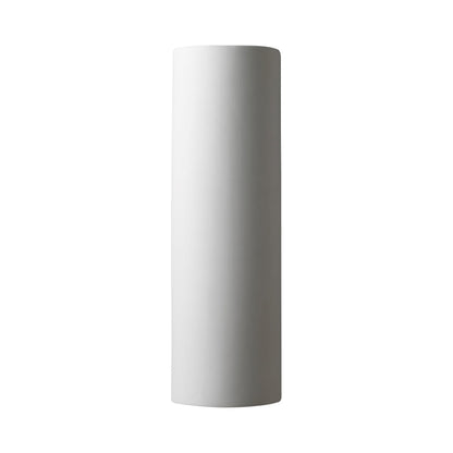 Ambiance ADA Tube Open Top and Bottom Wall Light in Bisque.