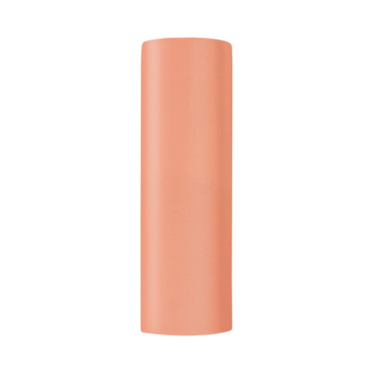 Ambiance ADA Tube Open Top and Bottom Wall Light in Gloss Blush.