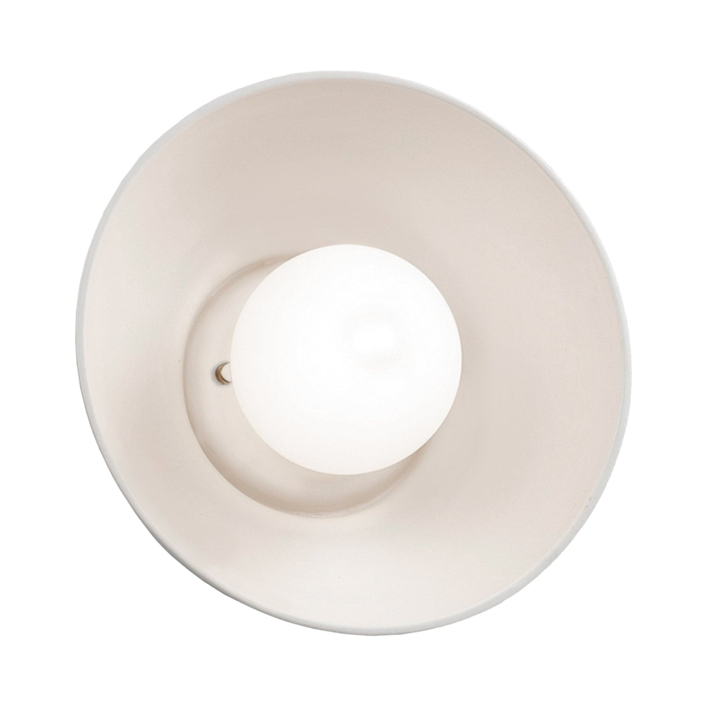 Ambiance Coupe Wall Light in Bisque.