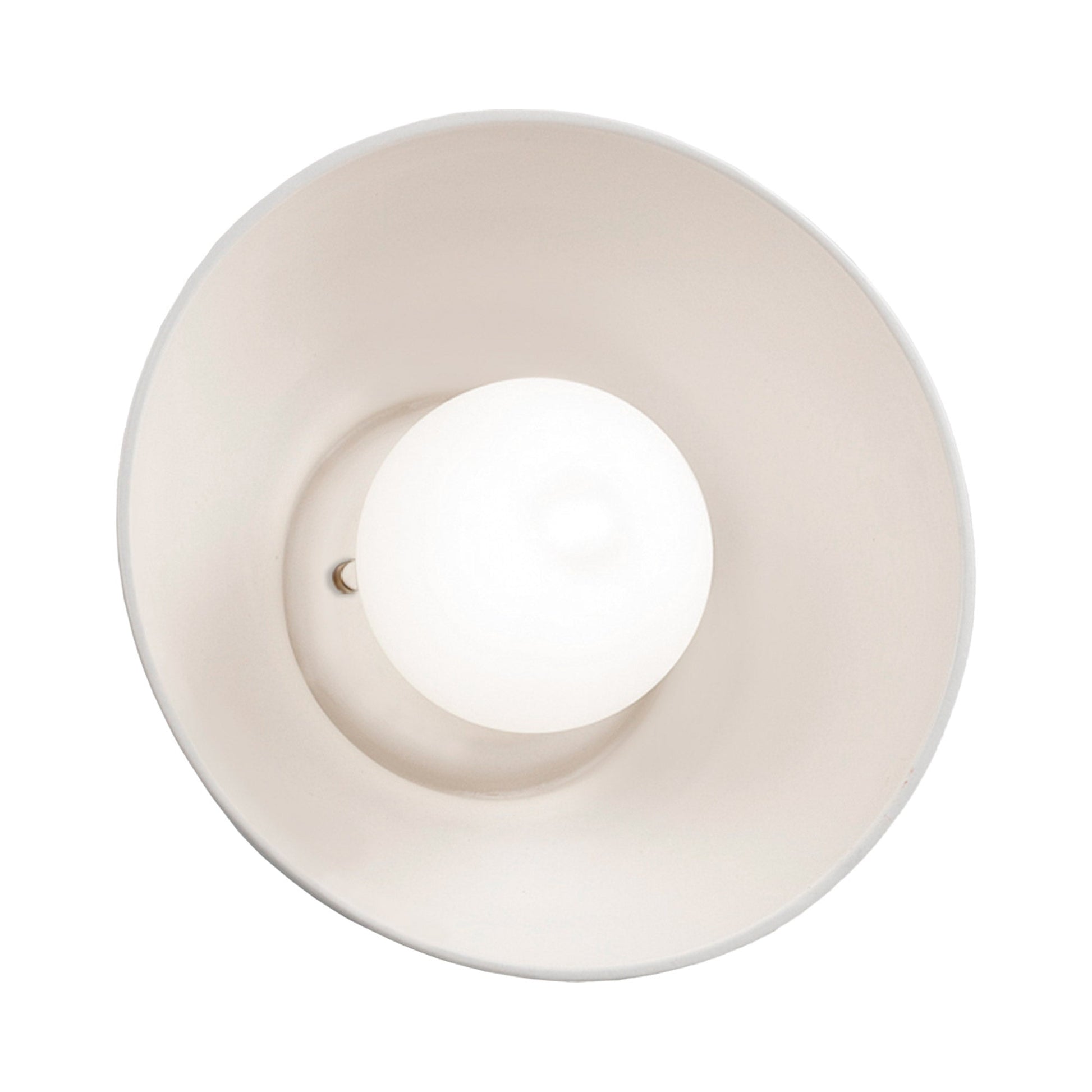 Ambiance Coupe Wall Light in Bisque.