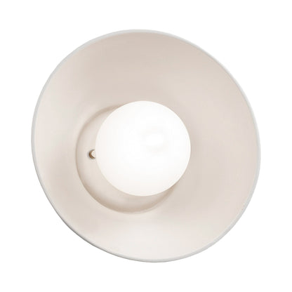 Ambiance Coupe Wall Light in Bisque.