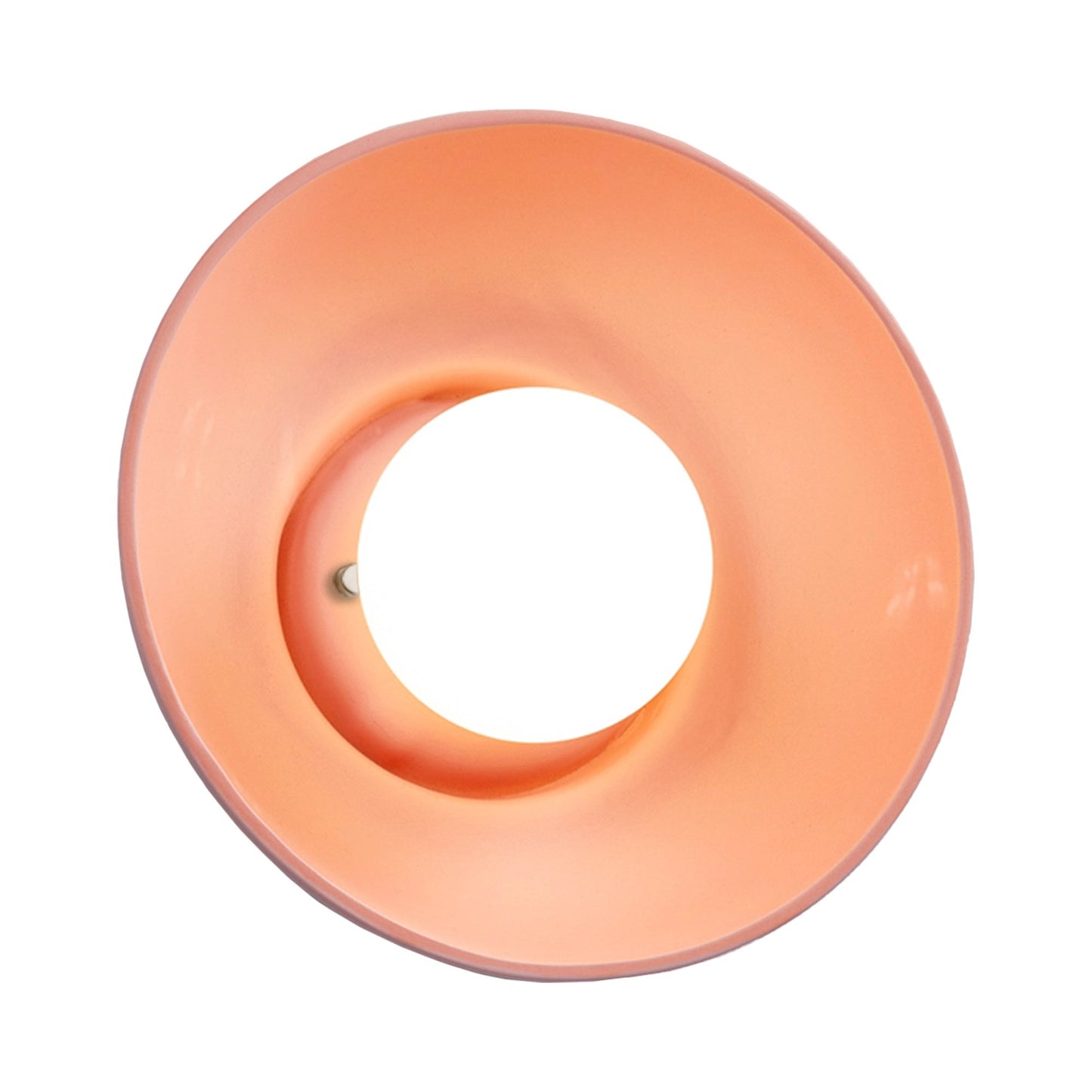 Ambiance Coupe Wall Light in Gloss Blush.