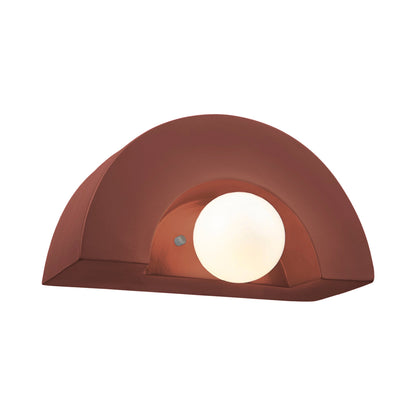 Ambiance Crescent Wall Light in Canyon Clay.
