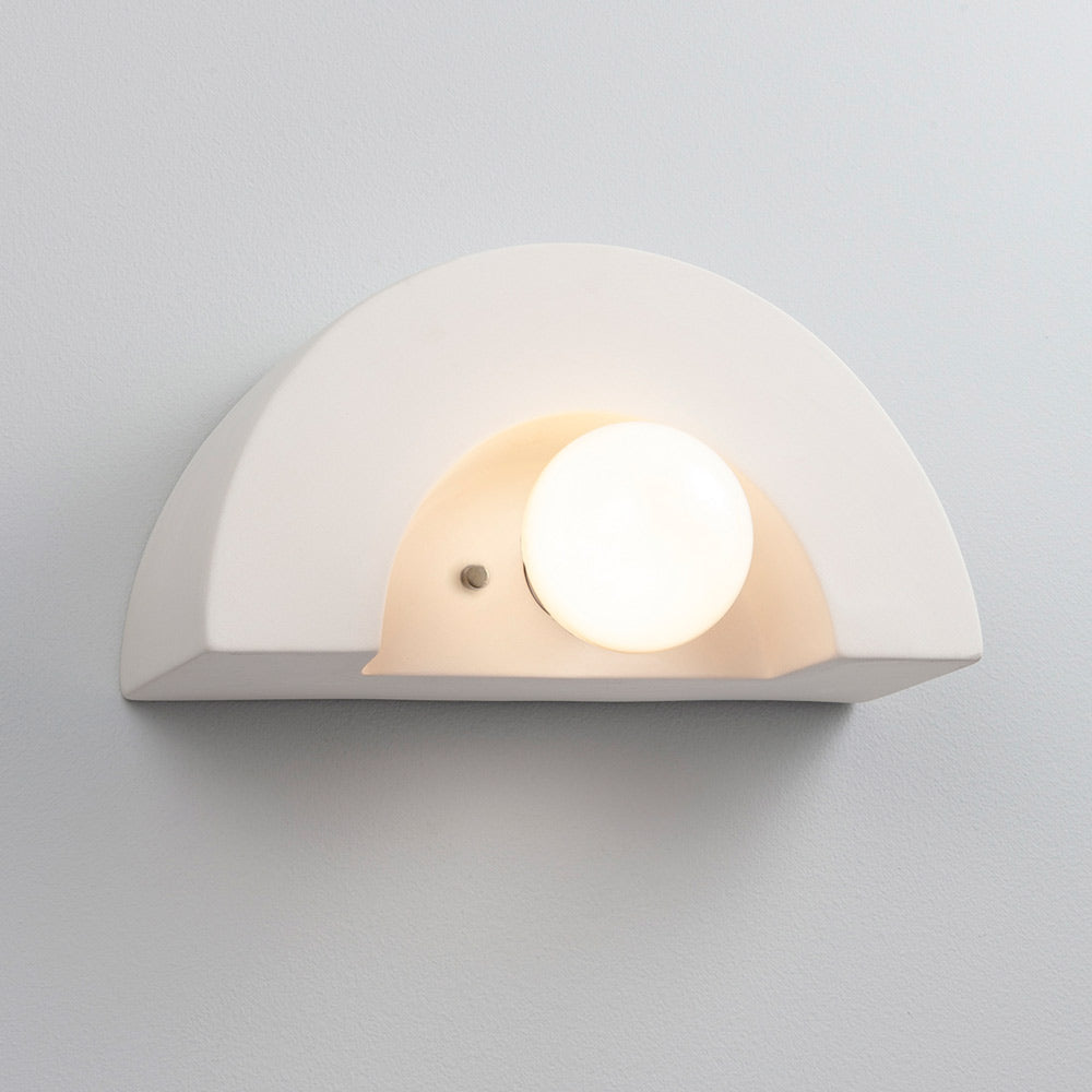 Ambiance Crescent Wall Light in Detail.